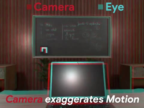 Demo from Mind the GAP showing the offset between passthrough camera and eye viewpoints